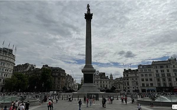 特拉法加廣場 Trafalgar Square獅子巨型銅獅-