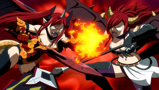 Erza vs Erza