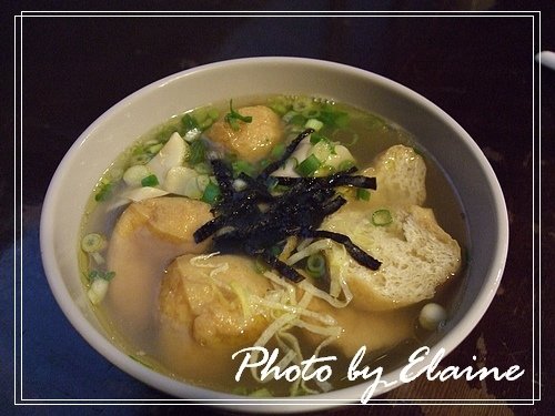 油豆腐細粉湯