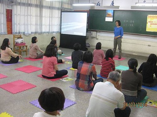 台南市歸仁國中紓壓禪系列二（2014.3.26禪定體驗）