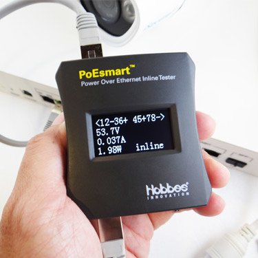 PoEsmart IEEE 802.3bt PoE inline tester