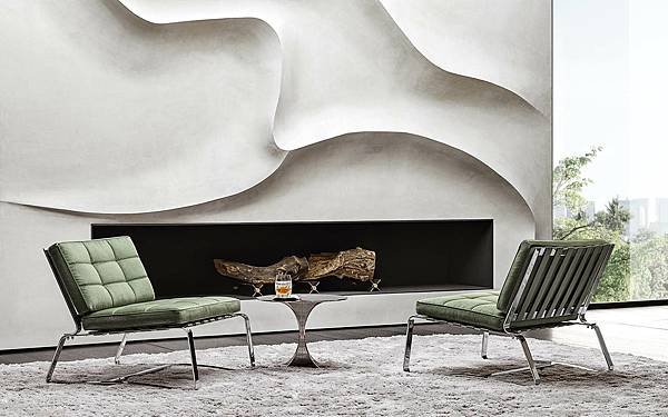 minotti Delaunay Quilt armchair_1