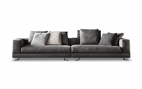 minotti White sofa (4)