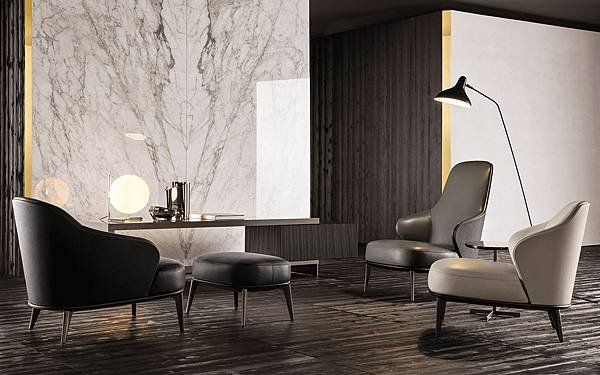 minotti Leslie  armchair (2)