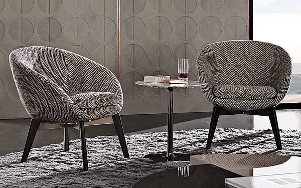 minotti Russell lounge dining armchair_1