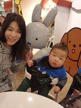 中和環球百貨 Miffy x 2% cafe 米飛兔主題咖啡 親子餐廳 下午茶