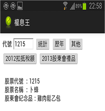 權息王10