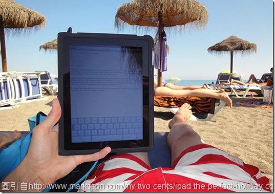 ipad-on-the-beach