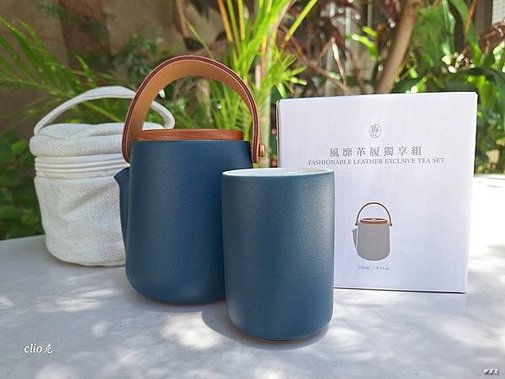 Eilong宜龍茶器出行戶外喝茶的儀式感滿滿，天然麻布包茶具