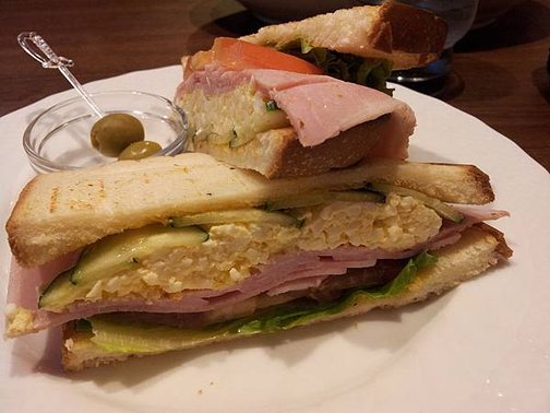 20130707Hoshino Cafe-Ham&amp;Egg Sandwich.jpg