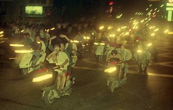 飆車年代-飆車族老照片，1995年