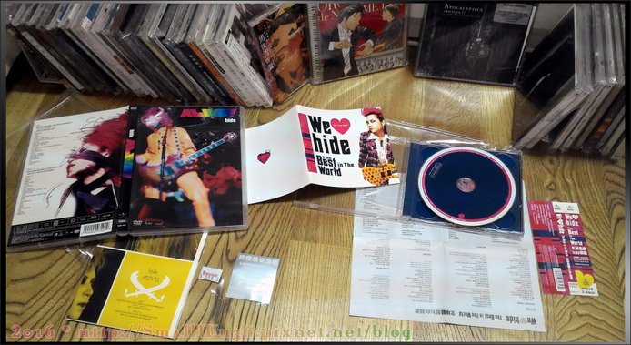 hide  The Best in The World 全球最愛hide精選 2CD  ／【ALIVE！】DVD