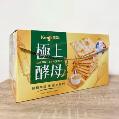 【 Kenji健司｜極上酵母餅乾 】低卡天然零嘴 Snack