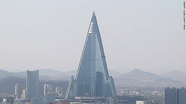 Ryugyong Hotel, Pyongyang, North Korea