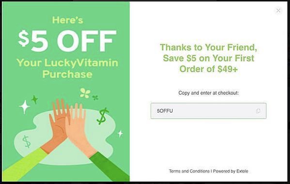 LuckyVitamin首次購物的折扣碼-LuckyReward/LuckyVitamin COUPON CODE