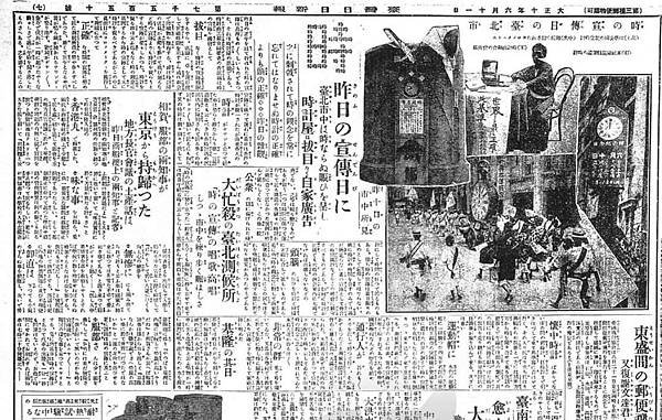 老照片/1940年台灣觀光略圖