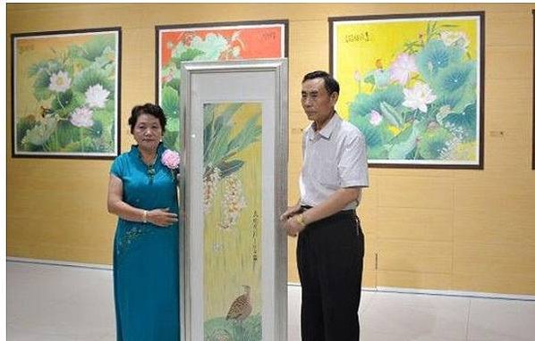 姜金玲膠彩畫展/畫家常玉