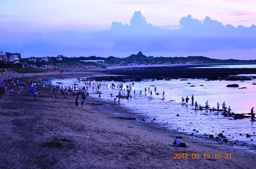 新北淡水● 淺水灣的夕陽