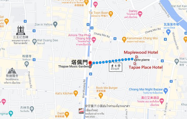 mr.pierre money exchange Chiang mai MAP.jpg