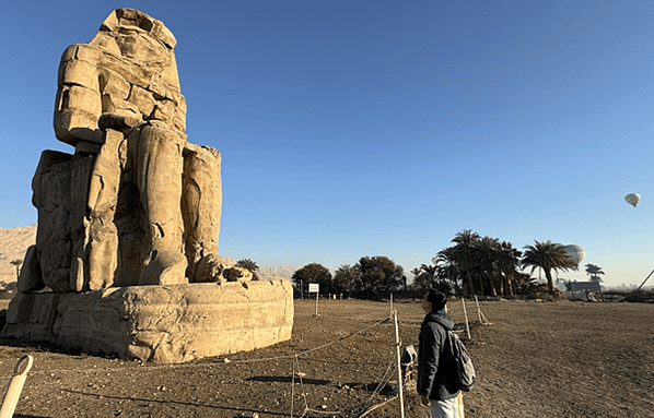 埃及十日遊-路克索熱氣球、曼儂巨象、帝王谷、貝都因村