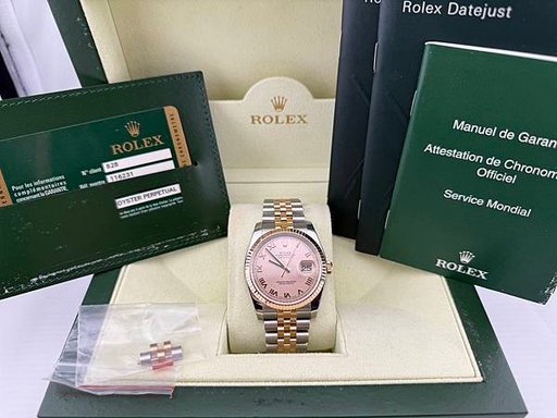 ROLEX 勞力士 DAYEJUST 116231 玫瑰金面