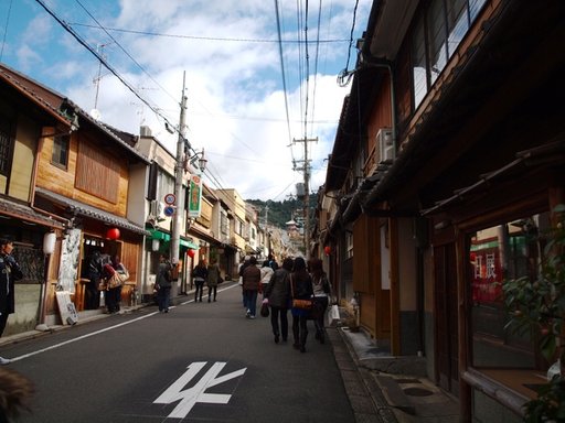 我們走清水坂到清水寺