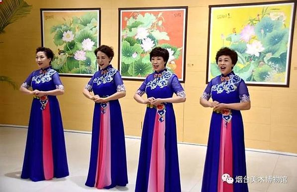 姜金玲膠彩畫展/畫家常玉