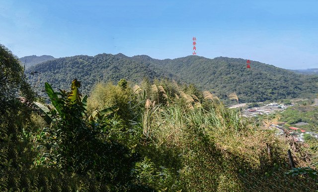 內灣山西南俯瞰內灣、遠眺群山