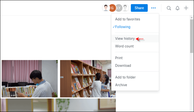 Dropbox Paper-線上編輯文件，團隊成員參與協作或是提供意見