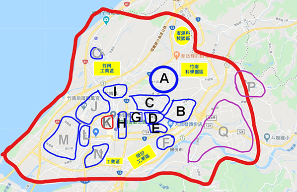 竹南頭份建案分佈區域圖20200419