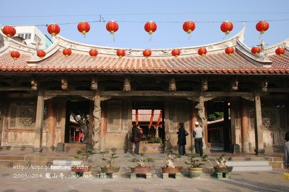 龍柱/三停九似/鹿港龍山寺(國家一級古蹟)/降龍與升龍常常結