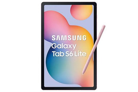 【新聞照片2】Galaxy Tab S6 Lite-粉出色 正面