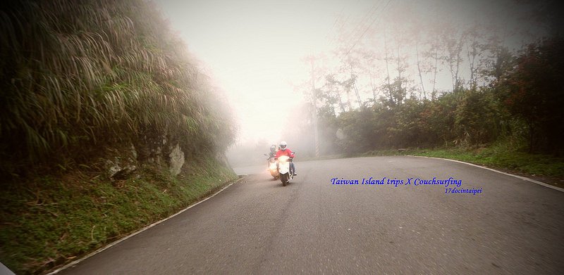 Taiwan ‎Island trips。Couchsurfing。環島景點。南投秘境。忘憂森林。17度C隨拍。  (13)