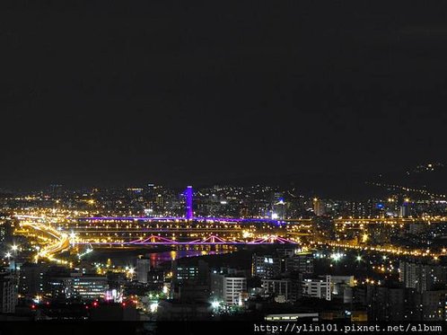 晴空夜萬板大橋