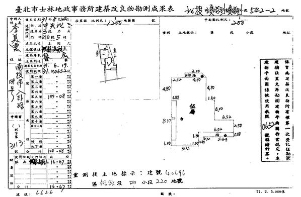 台北市北投區中央北路三段210號5樓