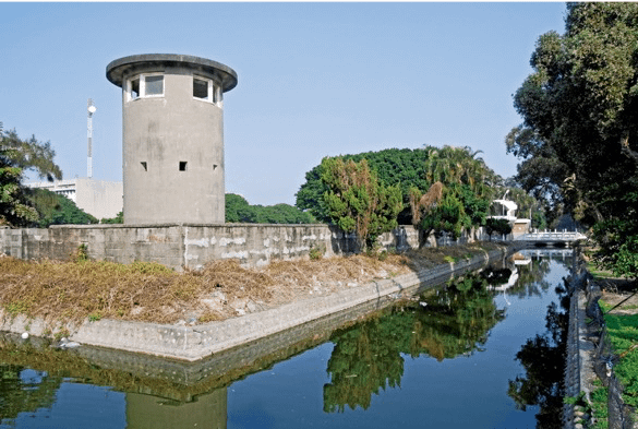 電台發射鐵塔 新竹縣新豐後湖-青埔子-鐵塔/日軍機場水塔遺跡