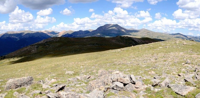 Views to southwest from the summit of Geneva Mountain (2)