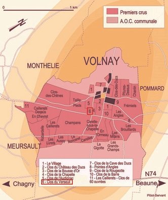 Volnay 1er Cru Clos du Verseuil