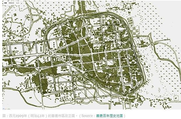 彰化郵便局/町名改正+市區改正是日治時期1920、1930年