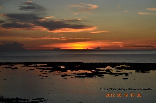 新北淡水● 淺水灣的夕陽