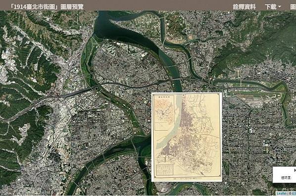 大稻埕範圍多大-在1904~1922年間是一行政區，此為19