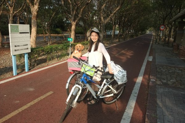 狗狗出遊〉台中市．東豐自行車綠廊．后豐鐵馬道．幸發亭【三、人