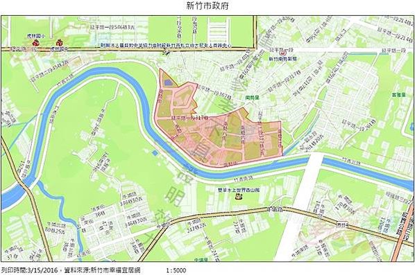 新竹市南勢重劃區+已完成農村社區土地重劃+金雅重劃區, 新竹