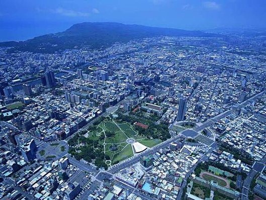 中央公園空拍