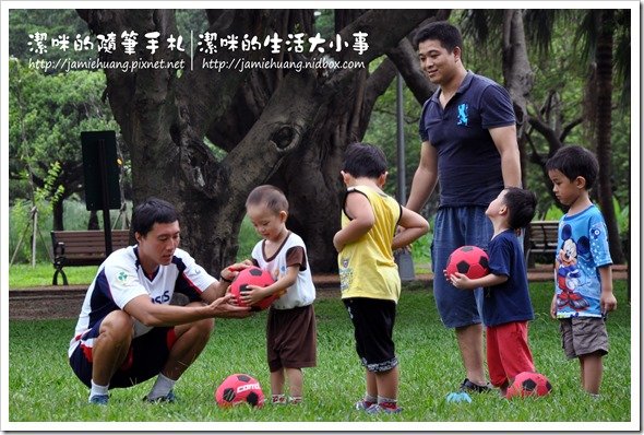 小宇的幼兒足球之教練指導中