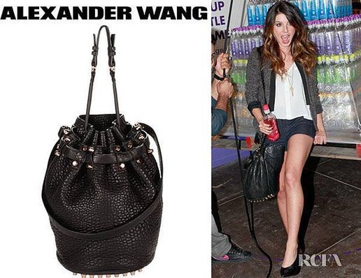 Wang-Diego-Bucket-Bag Shenae-Grimes