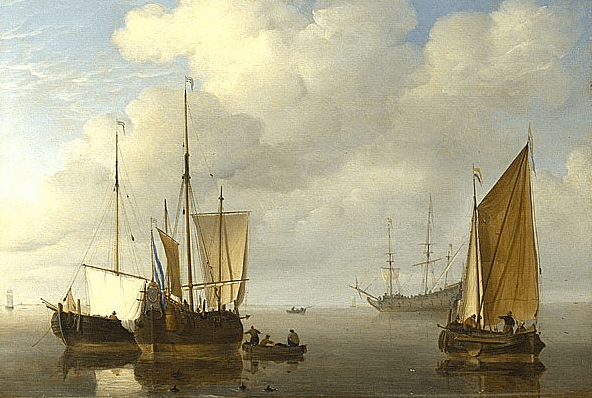1633年金門料羅灣海戰-明荷海上戰爭/荷蘭 jacht船隻