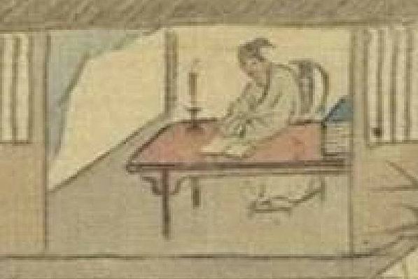 唐伯虎唐寅喜歡繪畫春宮圖-《孟宮蜀妓圖》、《班姬團扇圖》、《