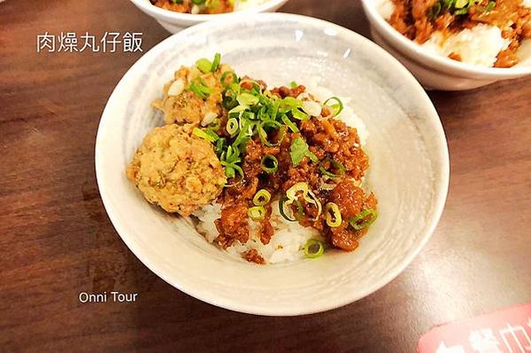 台中第二市場美食，阿嬤的相思麵，嵐肉燥飯，山河爌肉飯