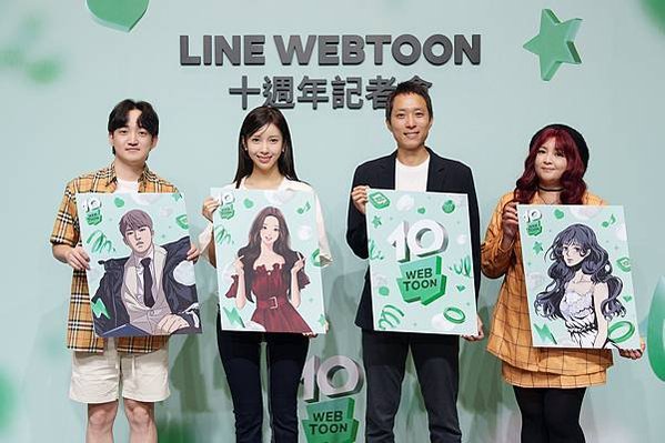 【圖1】 LINE WEBTOON將持續透過「WEBTOON With計畫」為創作者建立良好的生態圈，並透過「內容創作引擎全球飛輪」逐步引領漫畫家走向全球舞台。